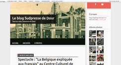 Desktop Screenshot of dour.blogs.sudinfo.be