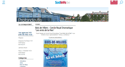 Desktop Screenshot of profondeville.blogs.sudinfo.be